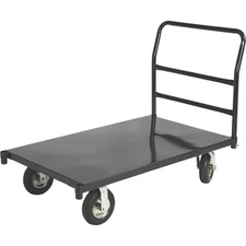 Ironton Metal Platform Cart, 1000-Lb. Capacity, 48in.L x 24in.W, 8in. Casters