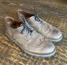 Allen Edmonds Thousands Oaks 1981 Wingtip Brogue Shoes Brown Leather 10.5 E