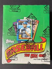 1990 Topps Baseball Rack Box BBCE FASC Wrapped From A Sealed Case