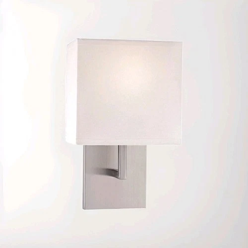 George Kovacs P470-084 1 Light Wall Sconce, Brushed Nickel*NEW* - Picture 1 of 6