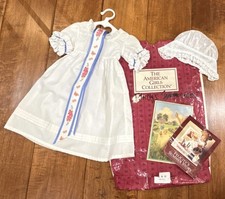 Pleasant Company Felicity Summer Outfit with with Lace Cap and Ribbon