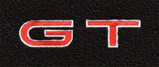 Gt Logo - Black Carpet Custom Floor Mats Fits 2005-2009 Ford Mustang