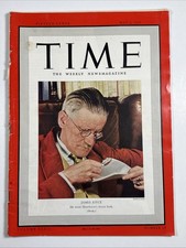 Time Magazine May 8, 1939 - James Joyce, Irish novelist -Finnegan's Wake review