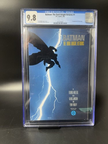 BATMAN The DARK KNIGHT RETURNS #1 - CGC 9.8 - 1ST PRINT 1986 Miller KEY ๐ WP