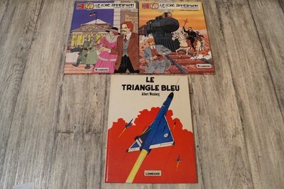 3x Comic französisch Le Code Zimmerman Band 1,2 Le Triangle Bleu