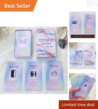 Compact 40 Message Love Oracle Card Deck for Personal Growth Reflection