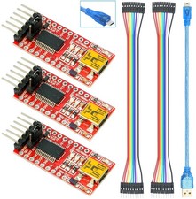 Mini USB To TTL Serial Converter Adapter Fits FT232RL 3.3V/5.5V 3 PCS