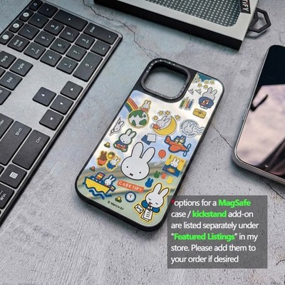 Miffy Casetify Mirror Case for iPhone 13-17 | optional MagSafe
