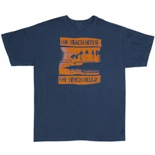 Men's Beach Boys The Beach Boys Las Vegas, NV - Primm, NV T-shirt Small Navy
