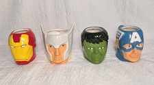 Avengers 3 Mini Mug Cup Set of 4 Marvel Comic...