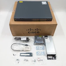 Cisco Catalyst 2960XR 24-Port Gigabit Network Switch (WS-C2960XR-24TS-I) Black