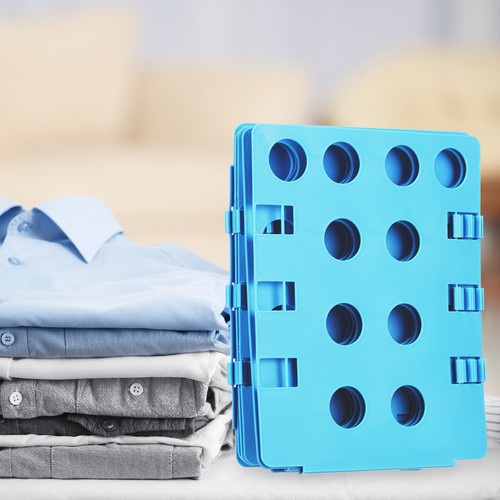 Doblador ropa organizador de armario compacto ligero plegador de ropa práctico - Imagen 3 de 10
