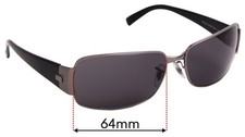 SFx Replacement Sunglass Lenses fits Ray-Ban RB3332 - 64mm Wide