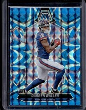 2024 Panini Mosaic Darren Waller Reactive Blue Prizm #166 Giants