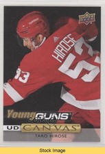 2019-20 Upper Deck UD Canvas Young Guns Taro Hirose #C110 READ hj3