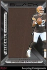 2025 Panini Black Sizeable Rookie Memorabilia Shedeur Sanders RC JERSEY 132/199