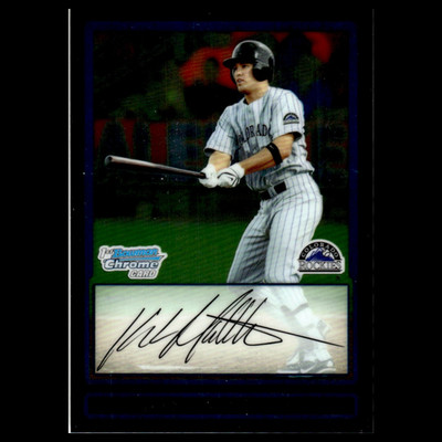 Kent Matthes #BDPP21 2009 Bowman Chrome Draft Picks - Prospects Colorado Rockies