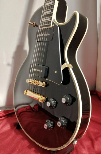 Guitarra eléctrica Edwards By ESP E-LP-130CD/P usada, color negro,... - Imagen 7 de 14