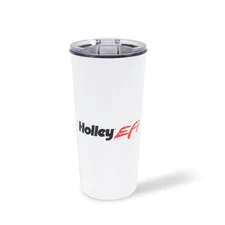 Holley EFI 36-588 Insulated Travel Coffee Tumbler - 18 ounce - White - Each