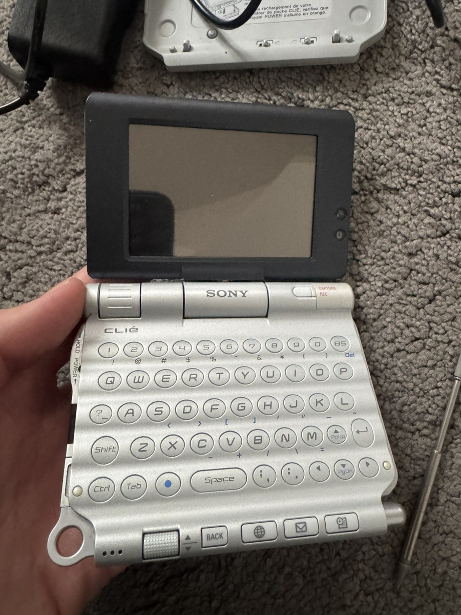 Sony Clie Handheld Palm PEG-UX50/U Comes with Cradle PEGA-JC40