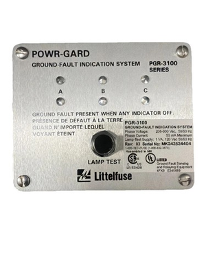#ad PGR 3100 Ground Fault Indication System $499.98
