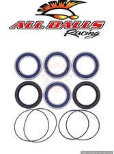 ALL BALLS 2006-2012 Yamaha 700 Raptor Rear Wheel Axle Bearings Seals 25-1526 APU