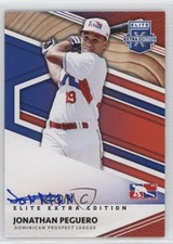 2020 Panini Elite Extra Edition DPL Signatures Jonathan Peguero Auto 03j5