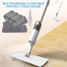 Spray Mops for Floor Cleaning with 5 Washable Pads, Wet Dry Microfiber Mop