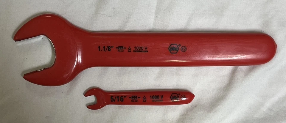 JUEGO DE LLAVES DE EXTREMO ABIERTO AISLADAS WIHA 14 PIEZAS - SAE (MVP015425) Foto 2 de 4