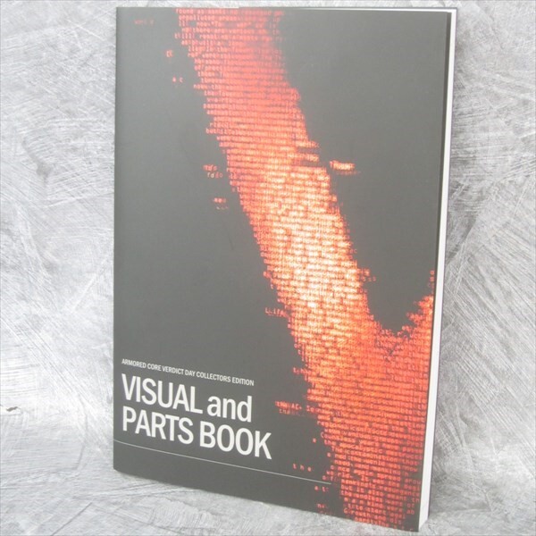 ARMORED CORE Verdict Day VISUAL AND PARTS BOOK Art Fan Sony PS3