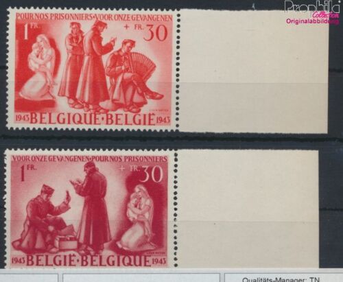 Belgique 626-627 (complète edition) neuf avec gomme originale 1943 pr (9660546 - Photo 1/1