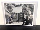 TED WILLIAMS AUTOGRAPH 8X10 PSA DNA RED SOX HOF BIG BLUE BOLD SIGNATURE