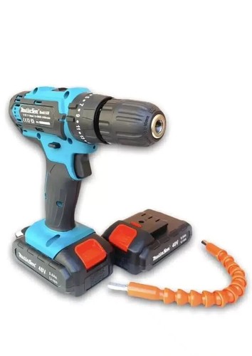 MLS0003 48V 2x2Ah Trapano Avvitatore a Batteria con Accessori - Foto 2 di 5
