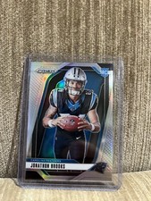 2024 Panini Prizm Rookie Variations Silver Prizm #21 Jonathon Brooks RC Panthers