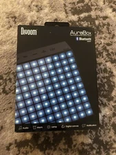 NEW DiVoom AuraBox ACC Tournament Branded Black LED Bluetooth Alarm Speaker
