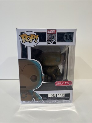 Funko Pop! Vinyl: Marvel - Iron Man (Patina) - Target (Exclusive) #498
