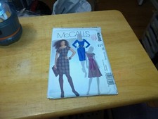 McCALL'S SEWING PATTERN NO. 5466 LADIES 2 STYLED DRESS SIZE 12-18