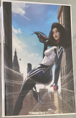 AMAZING SPIDER-MAN #23 (2023) MARVEL TIAGO DA SILVA 616 SILK VIRGIN VARIANT
