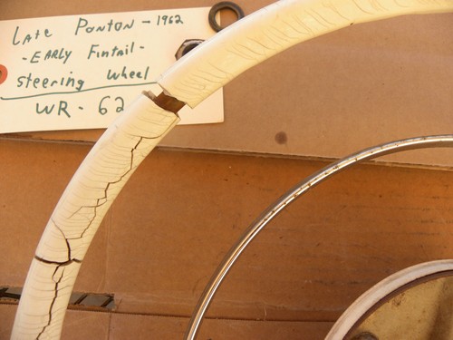 Mercedes Benz Ponton 180b 180c 190b W111 W112 W110 Ivory Steering Wheel ...WR-62 - Foto 5 di 17