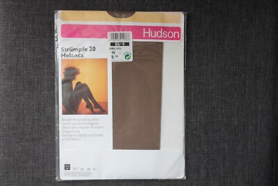 Vintage Hudson Helanca Strümpfe Strapsstrümpfe 20 den Gr. 8,5-9 Zobel Neu OVP