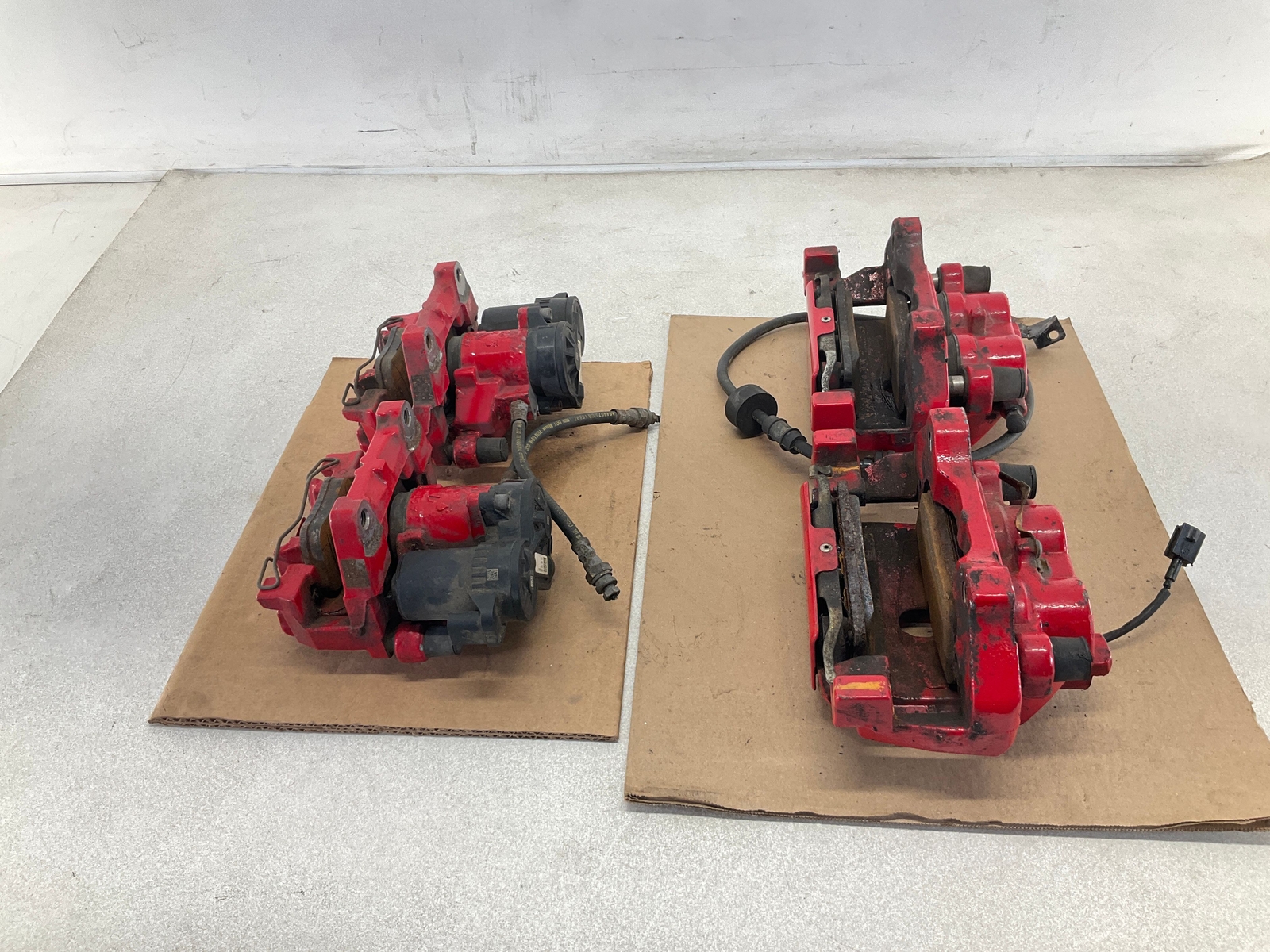 17-20 MASERATI Levante AWD Front & Rear Wheel Brake Caliper 4 OEM