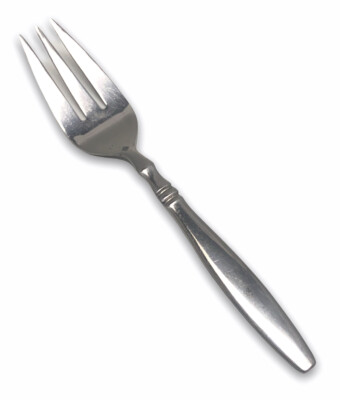 Reed Barton Stainless Cold Meat Fork Brompton Heritage Flatware Silverware