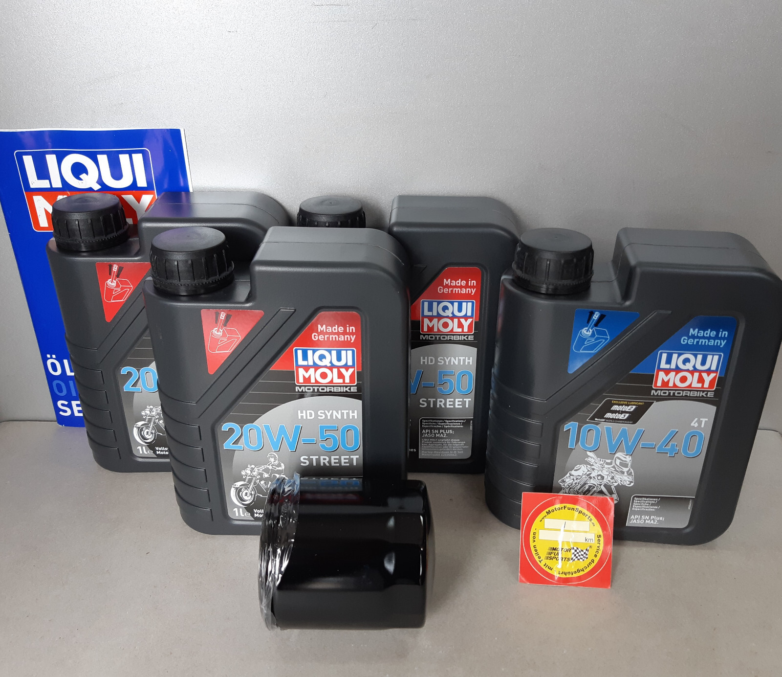 Oil Change Set Inspection Harley Davidson FXSTB 1340 Night Train Oil Oil Filter