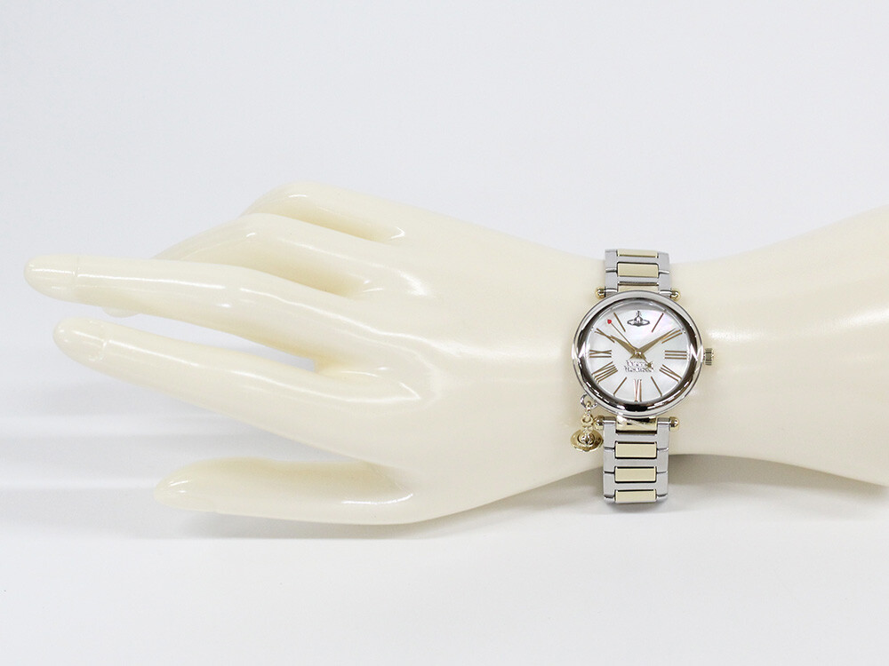 VIVIENNE WESTWOOD VV006MOPSG Orb Quartz Analog Mother of