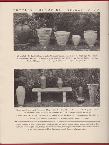C 1920’S Pottery Catalog GLADDING MCBEAN & CO. Lincoln SAN FRANCISCO California - Picture 5 of 5