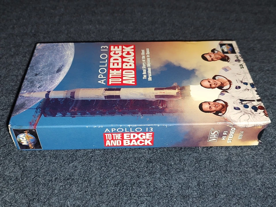 Apollo 13 To The Edge And Back VHS Documentary Thriller MCA - Image 3 of 4
