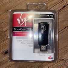 New Sealed - Virgin Mobile Broadband2Go Ovation MC760 USB Device - 836182001609