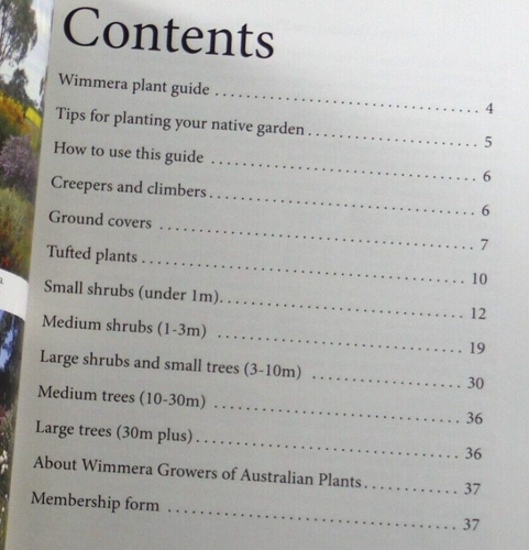 Wimmera Plant Guide By Wimmera Growers of Australian Plants paperback VGC - Bild 2 von 9
