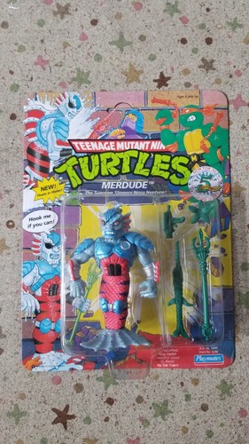 TMNT Ninja Turtles MERDUDE figure Sealed Unpunched...