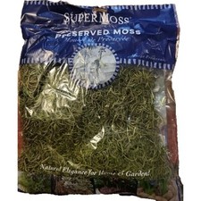 Super Moss Preserved Moss Art Craft Home Garden DIY Color Enhanced NIP